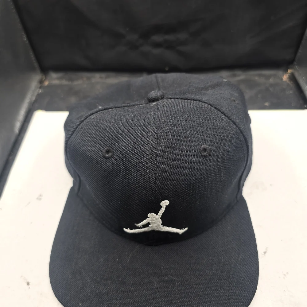 Jordan Black Cap‎ with Silver Logo